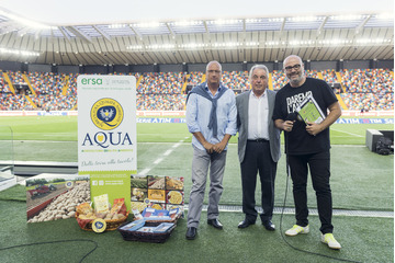 I prodotti del marchio AQUA allo Stadio Friuli
