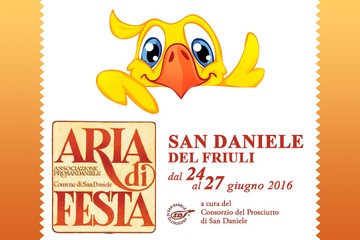 Aria di Festa, la tradizionale kermesse torna ad animare la cittadina di San Daniele del Friuli da venerdì 24 a lunedì 27 giugno 2016.