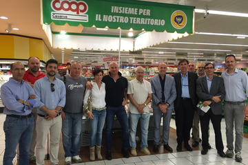 COOP Casarsa: inaugurato corner dei prodotti AQUA e del territorio